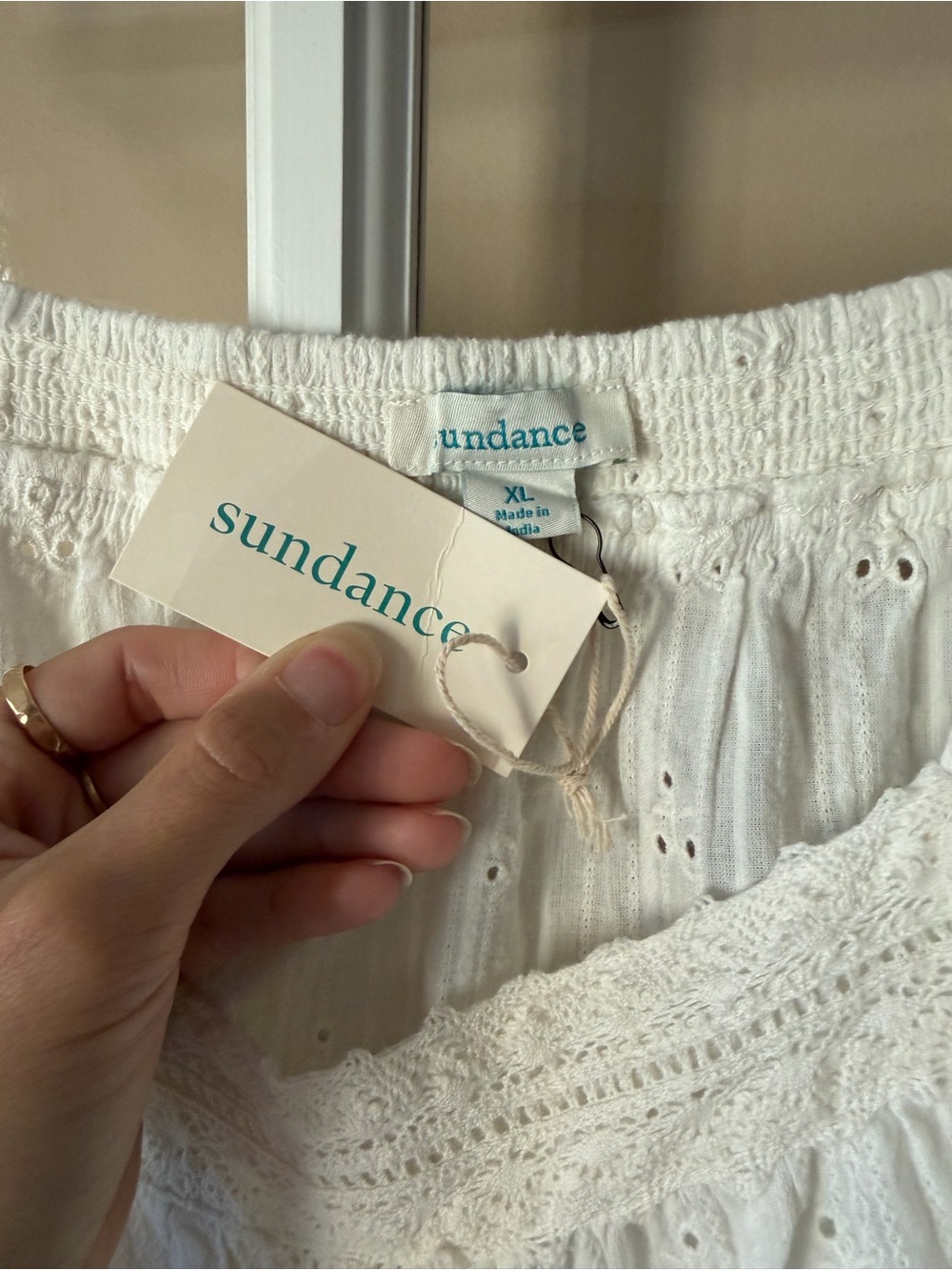 Sundance Vintage Meadow Camisole Adjustable Straps NWT Women’s XL - Picture 6 of 7